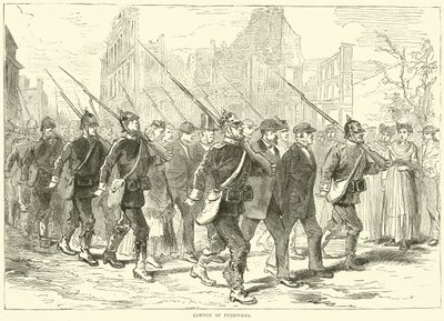 Gefangenentransport, Oktober 1870 von English School