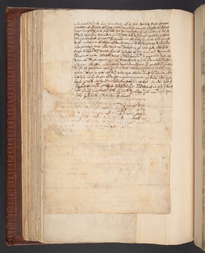 Kopie eines Briefes von Lady Elizabeth Compton, später Gräfin von Northampton, an ihren Ehemann, Harley MS 7003, f.158v (Tinte auf Papier) von English School