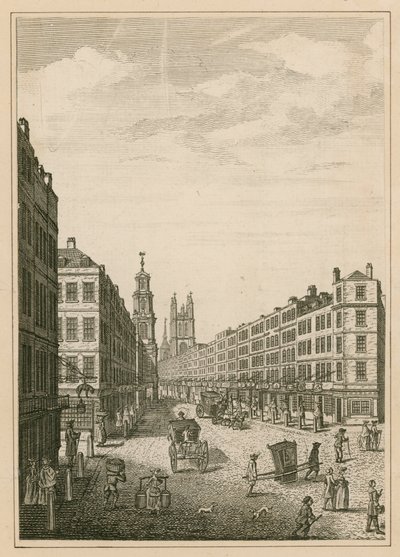 Cornhill, London von English School