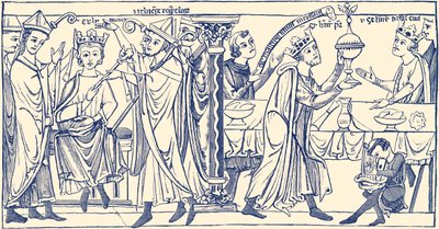 Krönung von Heinrich dem Jüngeren, aus 