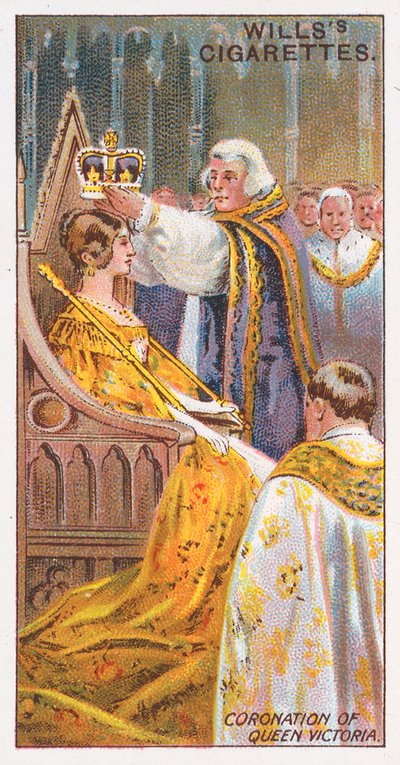Krönung von Königin Victoria von English School