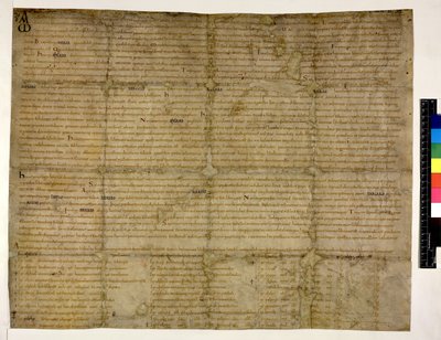 Restitution der Freiheit an Abingdon, 993 von English School