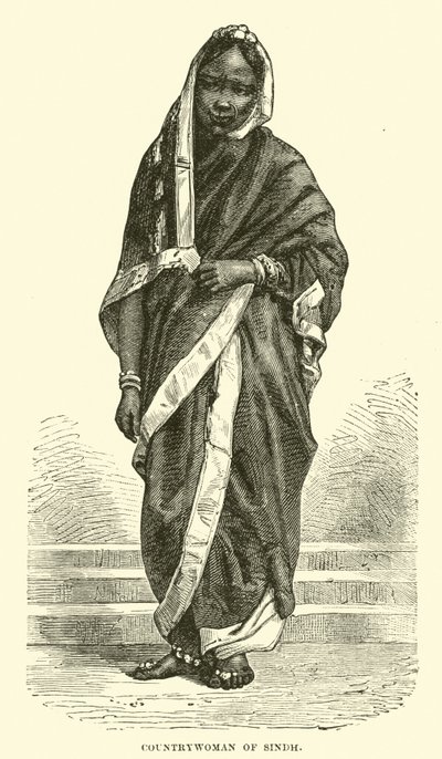 Bäuerin von Sindh von English School
