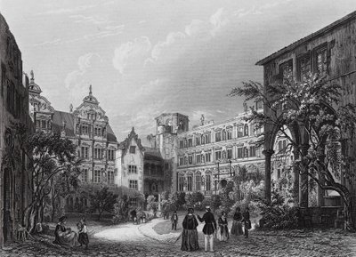 Hof von Heidelberg von English School