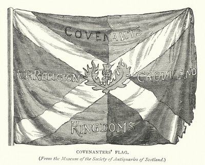 Flagge der Covenanters von English School