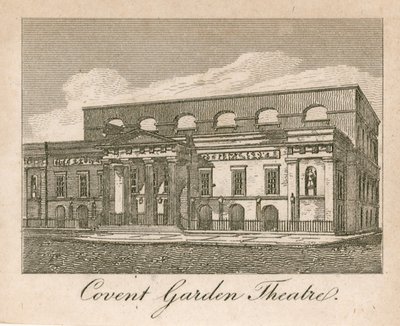 Covent Garden Theatre, London von English School