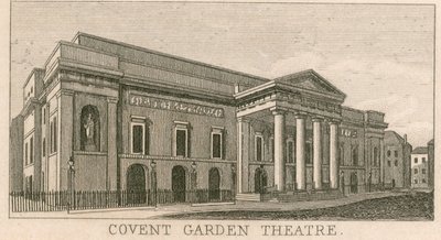 Covent Garden Theatre, London von English School