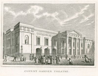 Covent Garden Theatre, London von English School