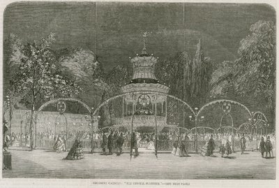 Cremorne Gardens, London: Die Kristallplattform von English School