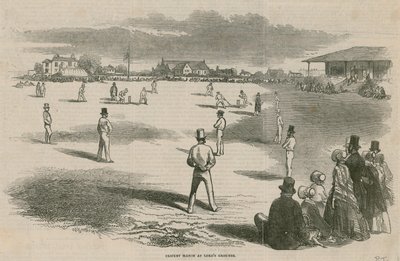 Cricketspiel im Lord