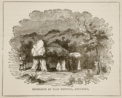 Cromlech bei Plas Newydd, Anglesey von English School