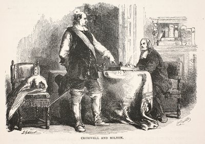Cromwell und Milton von English School