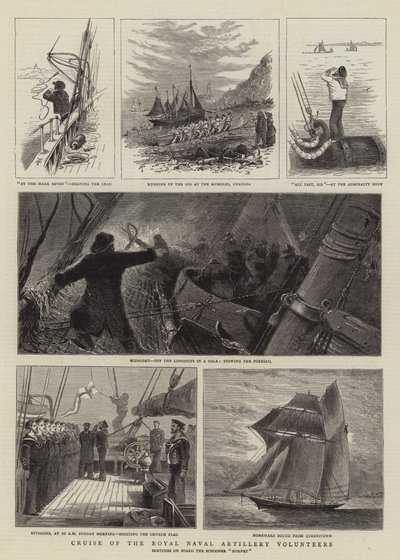 Kreuzfahrt der königlichen Marineartillerie-Freiwilligen von English School