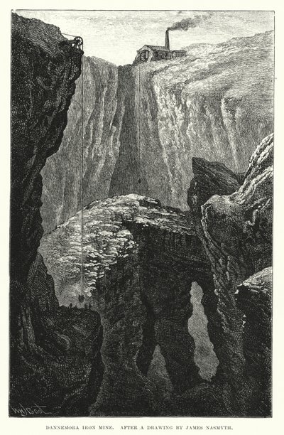Eisenerzmine Dannemora von English School