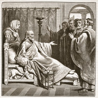 Der Tod des Augustus von English School