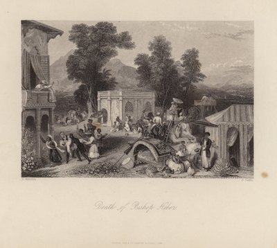 Tod von Bischof Heber von English School