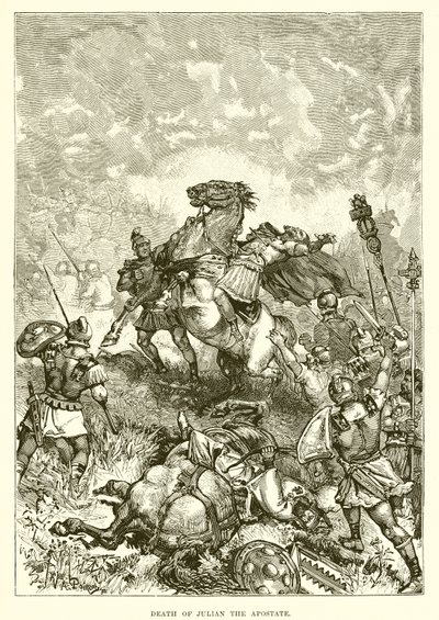 Tod des Julian der Abtrünnige von English School