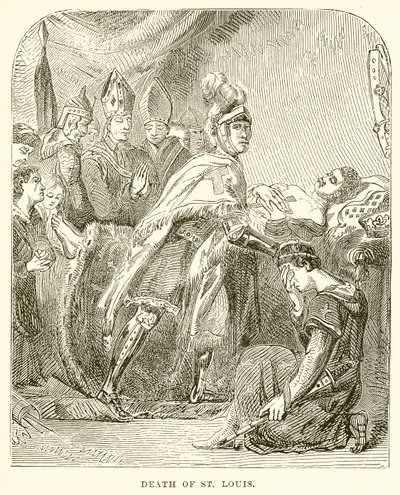 Tod des heiligen Ludwig von English School