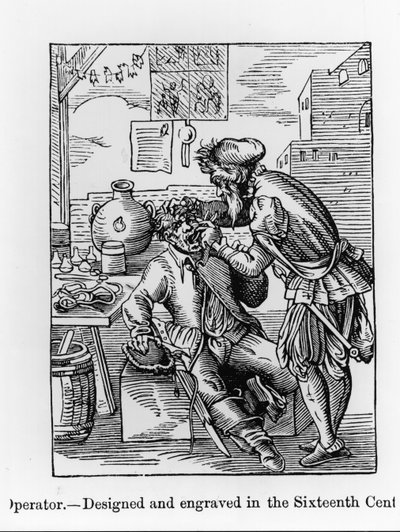 Zahnarzt, Illustration aus 