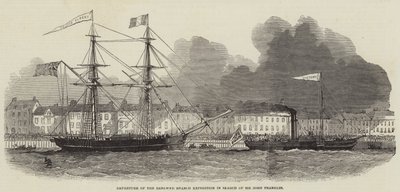 Abfahrt der erneuerten Zweigexpedition auf der Suche nach Sir John Franklin von English School