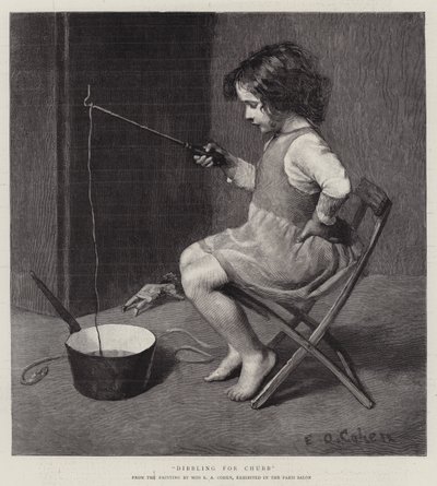 Dibbling für Chubb (Gravur) von English School