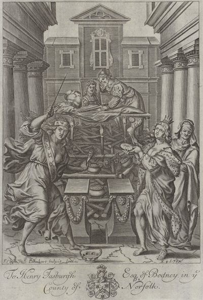 Dido baut ihren Scheiterhaufen von English School