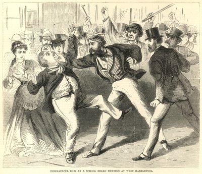 Schändlicher Streit bei einer Schulratssitzung in West Hartlepool von English School
