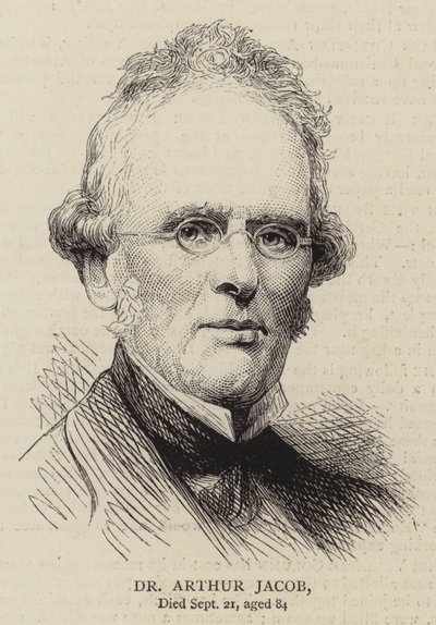Dr. Arthur Jacob (Stich) von English School