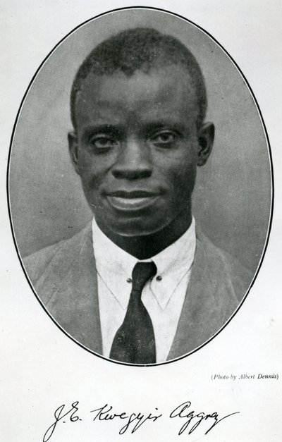 Dr. James Emmanuel Kwegyir Aggrey (1875-1927) von English School