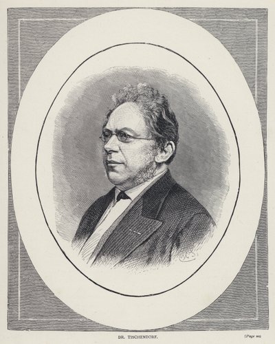 Dr. Tischendorf (Stich) von English School