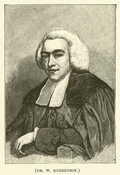 Dr. W. Robertson (Gravur) von English School