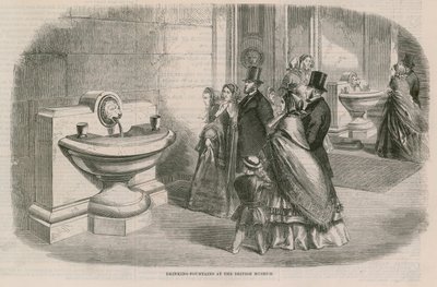 Trinkbrunnen im British Museum von English School