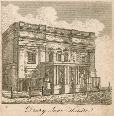 Drury Lane Theatre, London von English School