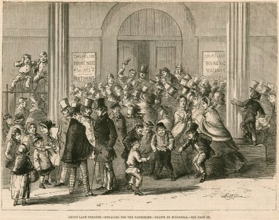 Drury Lane Theatre, London - Engagement für die Pantomime von English School