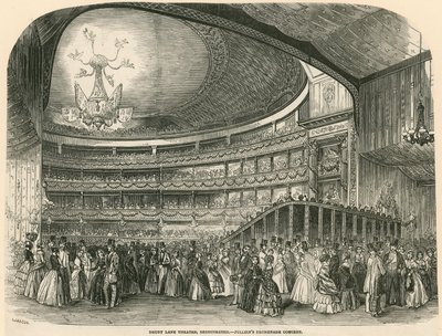 Drury Lane Theatre neu dekoriert - Julliens Promenadenkonzert von English School