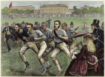 Sportveranstaltungen des Dublin University Athletic Club im College Park von English School