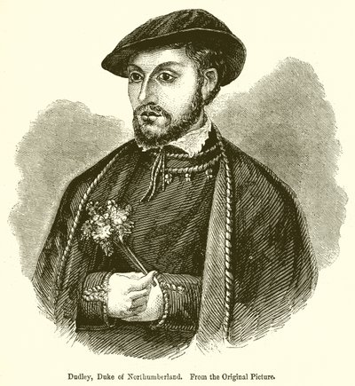 Dudley, Herzog von Northumberland von English School