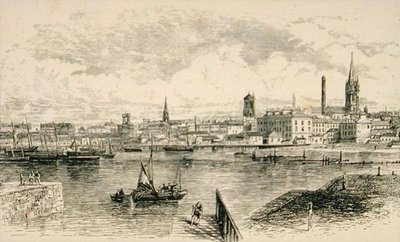 Dundee um 1880, aus 