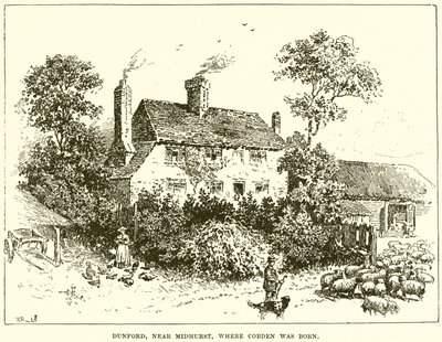 Dunford, bei Midhurst, wo Cobden geboren wurde von English School