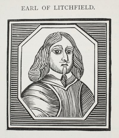 Earl of Litchfield, Illustration aus Chap-books des achtzehnten Jahrhunderts von John Ashton, veröffentlicht 1882 von English School