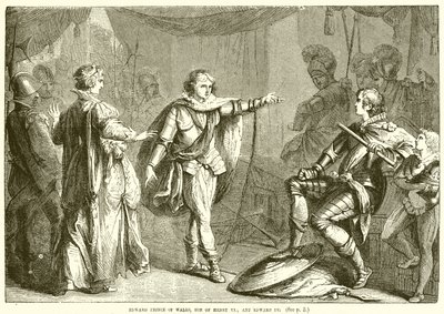 Edward Prinz von Wales, Sohn von Heinrich VI., und Eduard IV. von English School