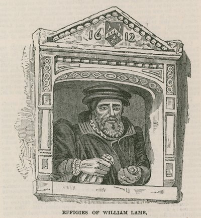 Bildnis von William Lamb von English School