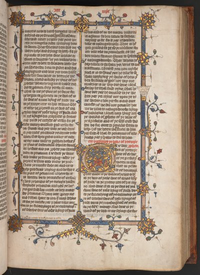 Egerton 617, Wycliff-Bibel, vor 1397 von English School