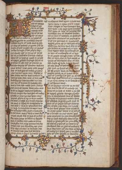 Egerton 617, Wycliff-Bibel, vor 1397 von English School