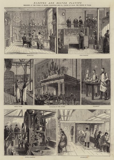 Elektro- und Silberpflanzung von English School