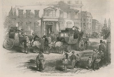 Ende der Saison 1846 - ab nach Paris von English School