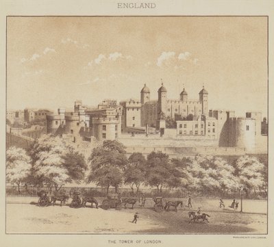 England, Der Tower von London von English School