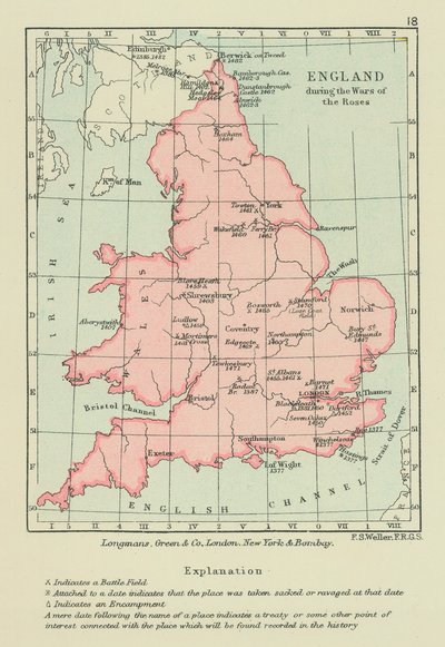 England während der Rosenkriege von English School