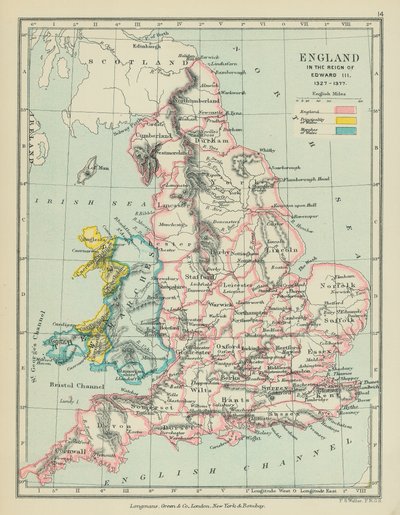 England zur Zeit von Edward III. von English School