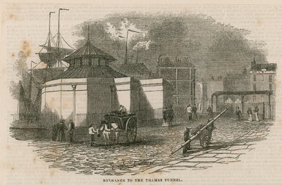 Eingang zum Thames-Tunnel von English School